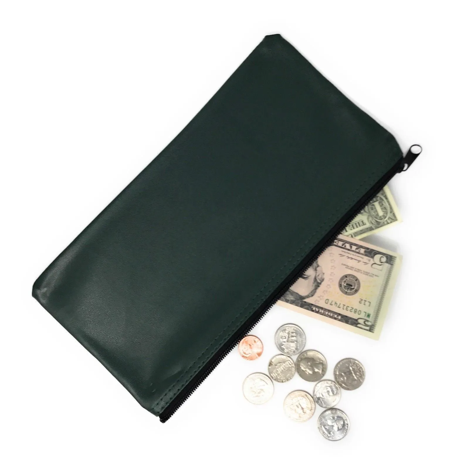 25 Lot Zippered Bank Deposit Bag Carry Pouch Safe Money Organizer Wholesale