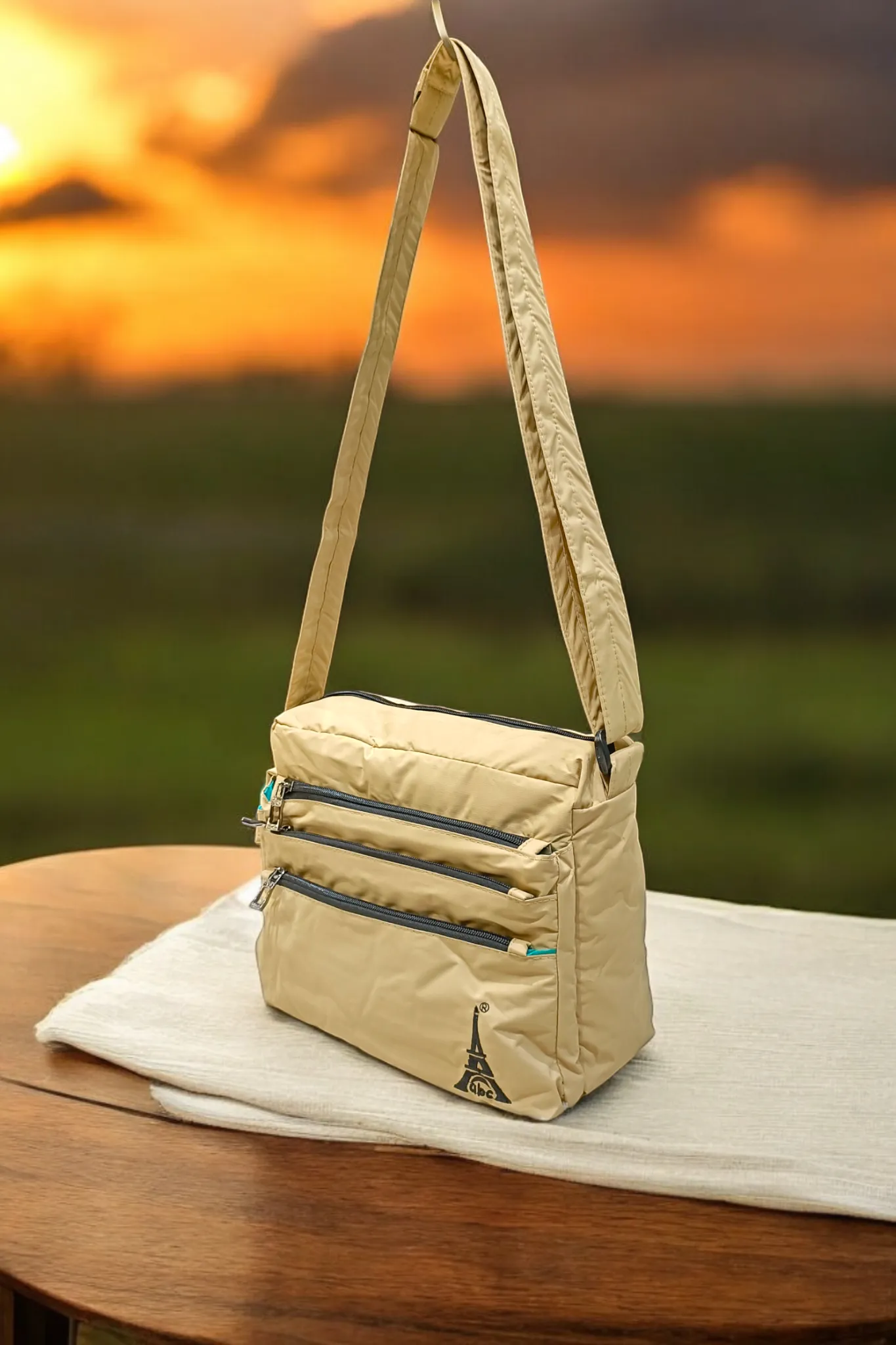 Abc's best selling 6 pocket medium size sling bag | cross body bag