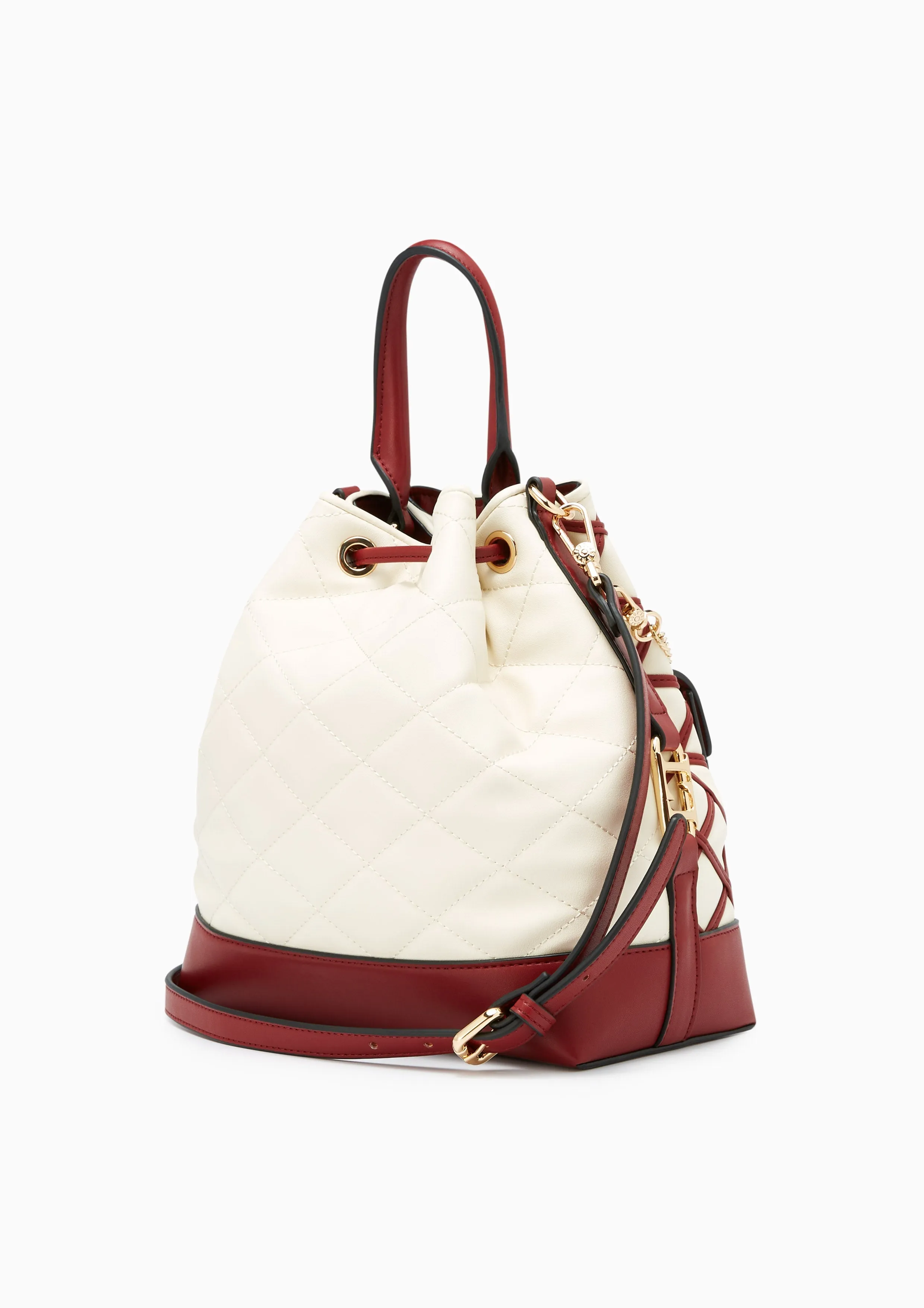 Abelyn Bucket Bag - Red