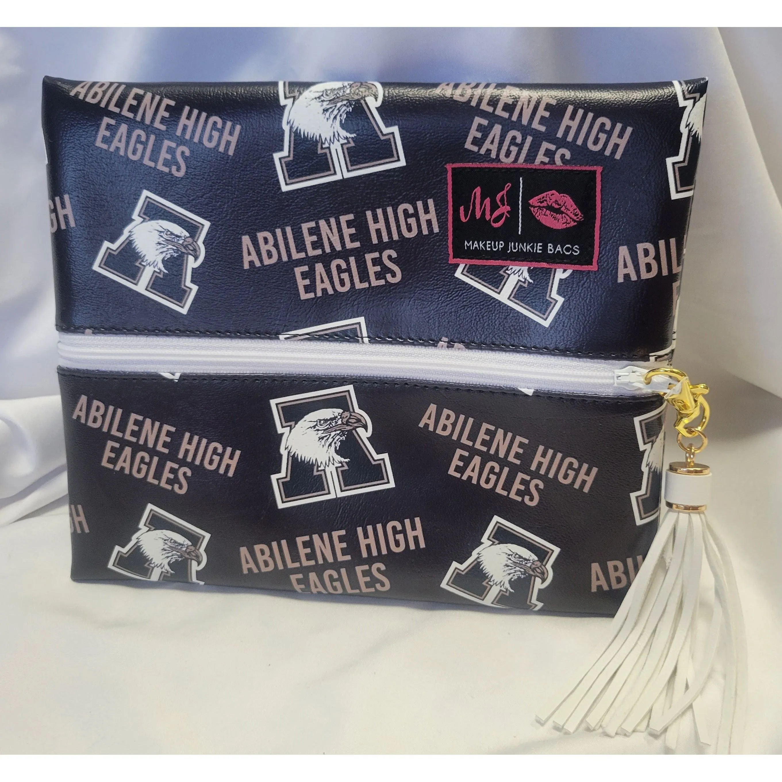 Abilene Eagles Layflat Makeup Junkie Bags