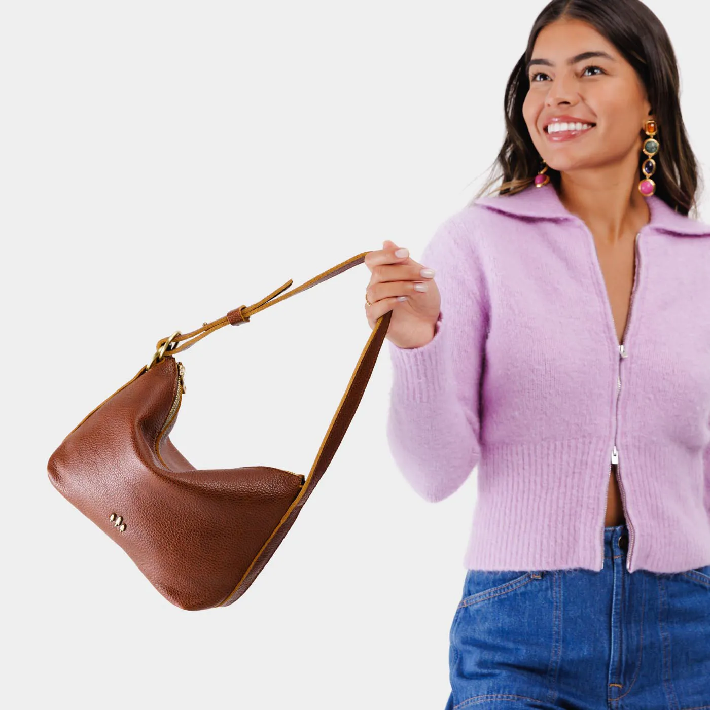 'Almost Perfect' Slouchy Shoulder Bag