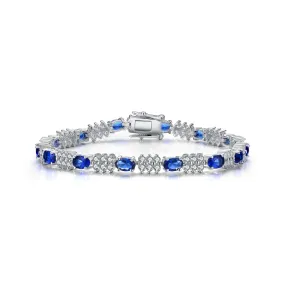 Alsace Silver CZ Bracelet