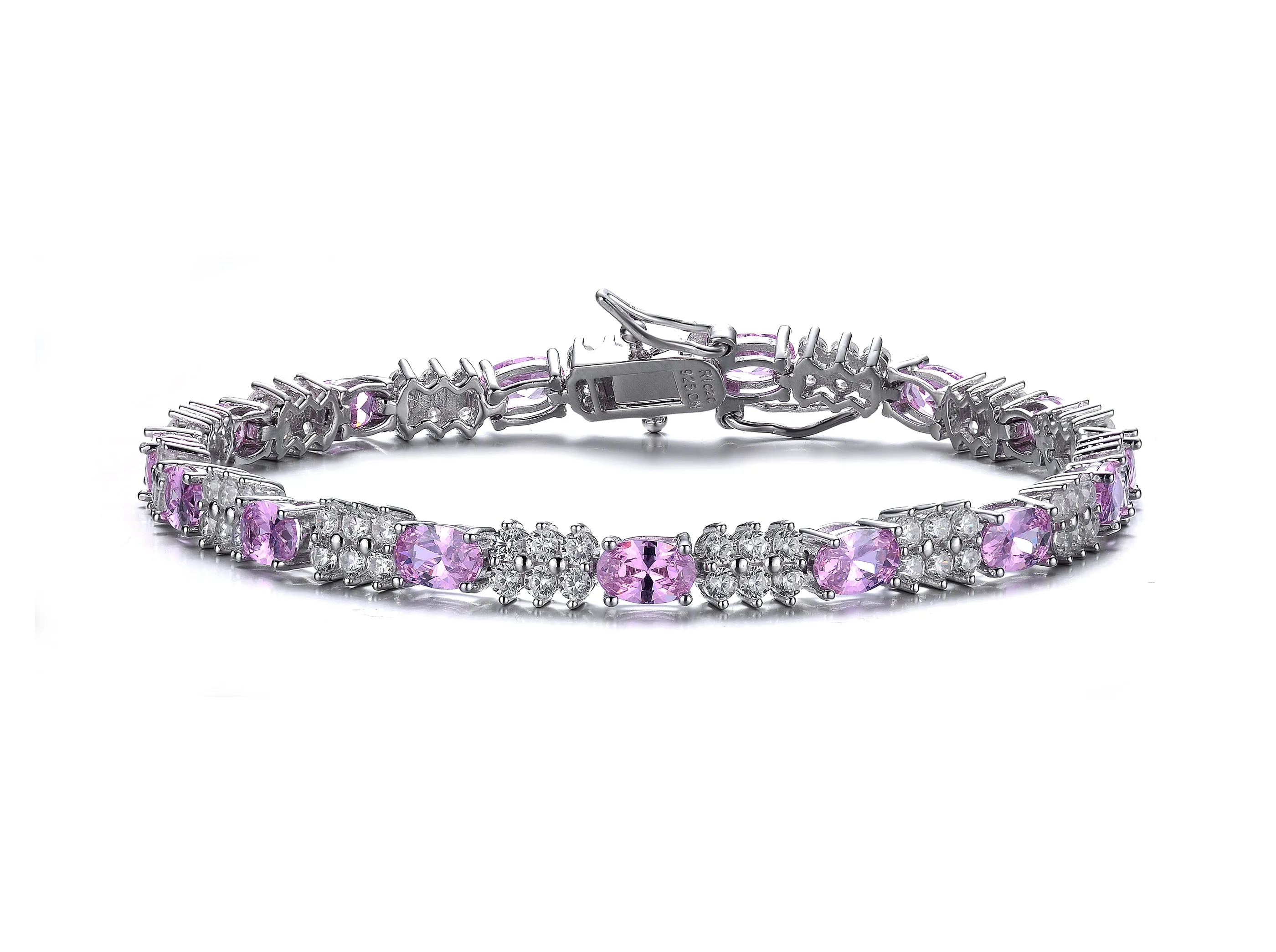 Alsace Silver CZ Bracelet