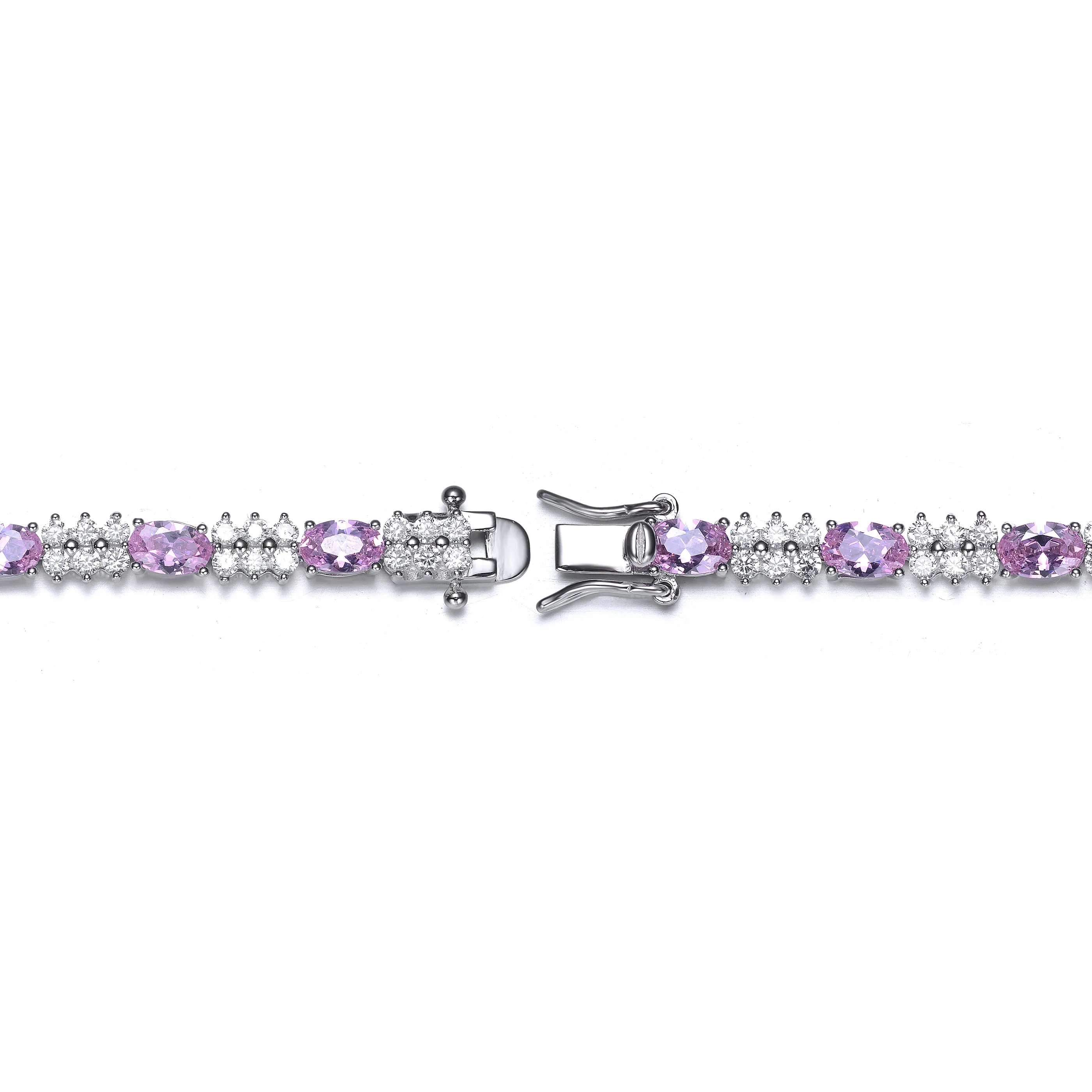 Alsace Silver CZ Bracelet