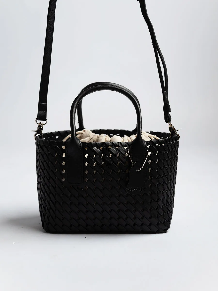 Alyna Weave Bucket Bag