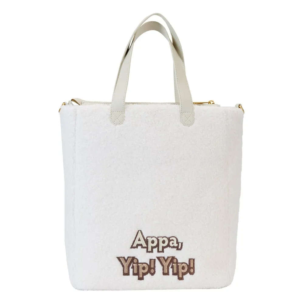 avatar: the last airbender by loungefly passport bag figural appa with momo  apparel  cartoons  bag