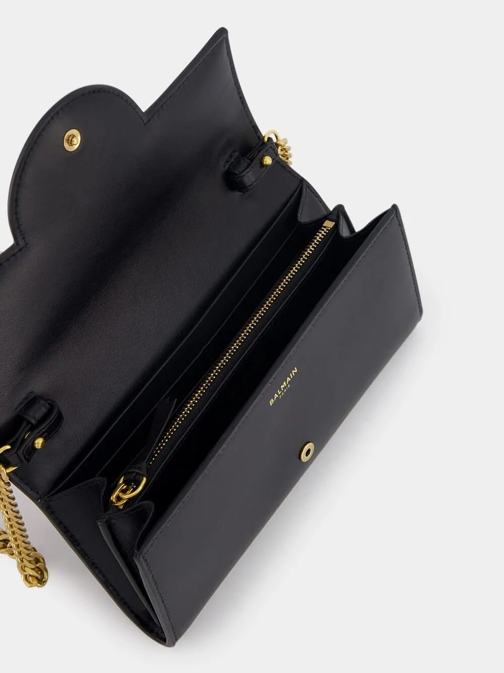 B- Buzz Leather Clutch Bag