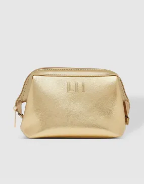 Baby Eliza Neoprene Makeup Bag - Gold