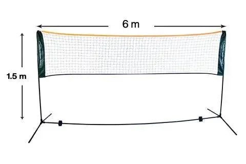 Badminton Volley Ball Tennis Net 6m