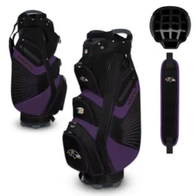 Baltimore Ravens WinCraft "The Bucket II" 14-Way Cooler Cart Golf Bag