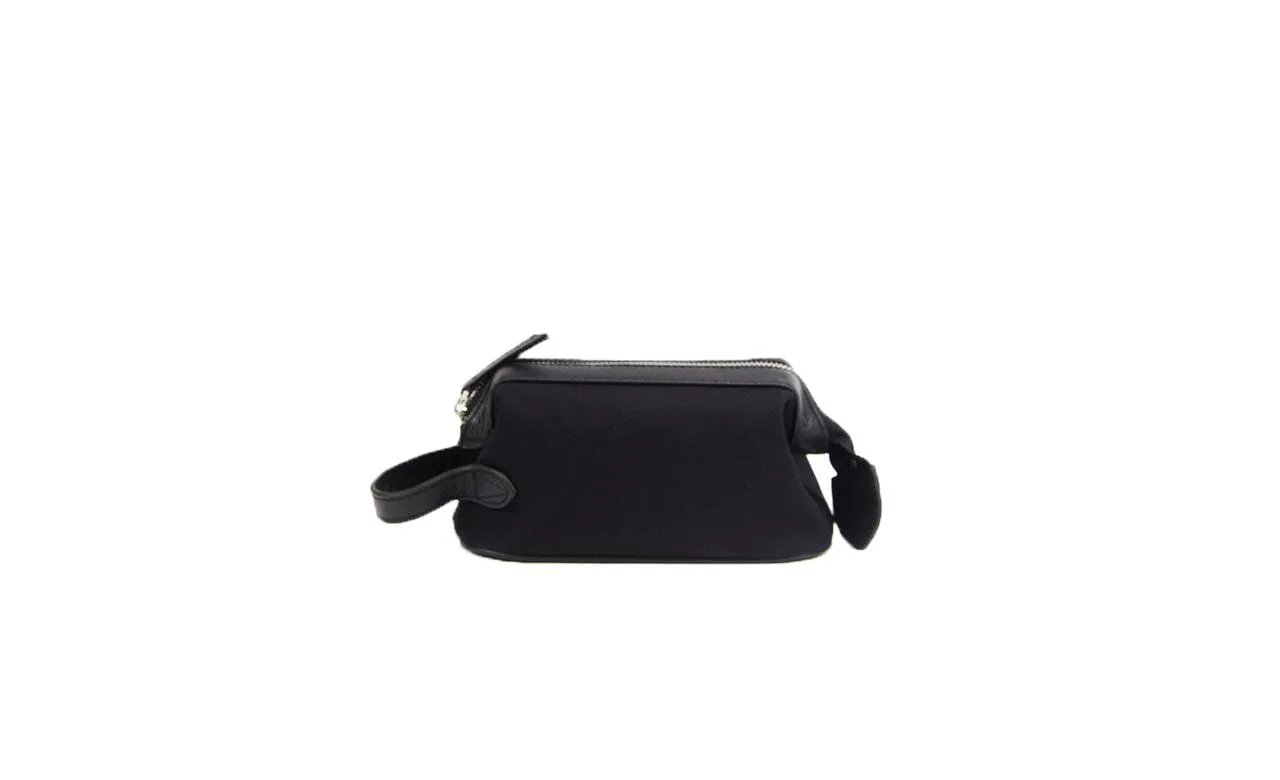 Baron Small Canvas Wash Bag