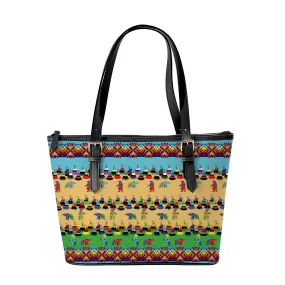 Bear Medicine Large Tote Shoulder Bag