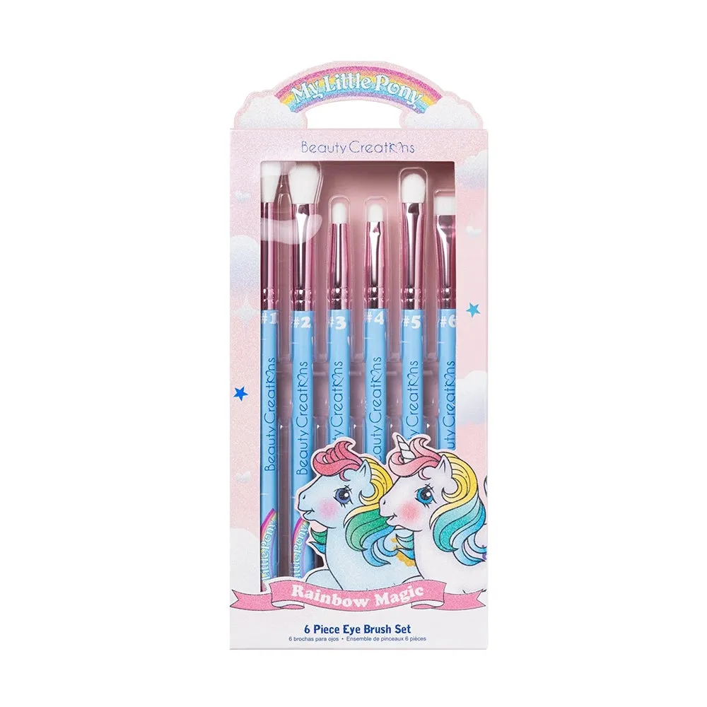 Beauty Creation - Rainbow Magic 6 Piece Eye Brush Set