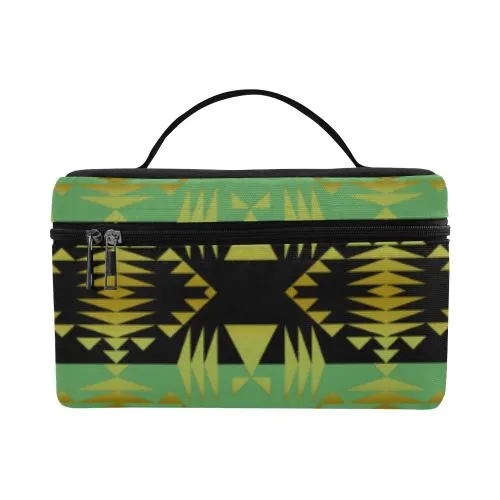 Between the Mountains Sage Cosmetic Bag/Large