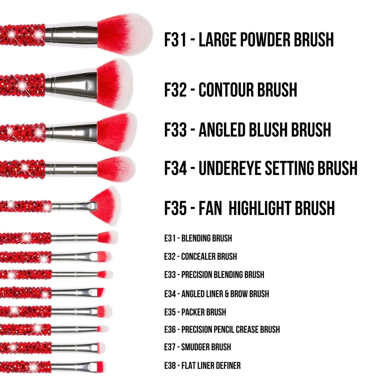 Blinged Brushes x Allie Dawson Complete Collection Bundle