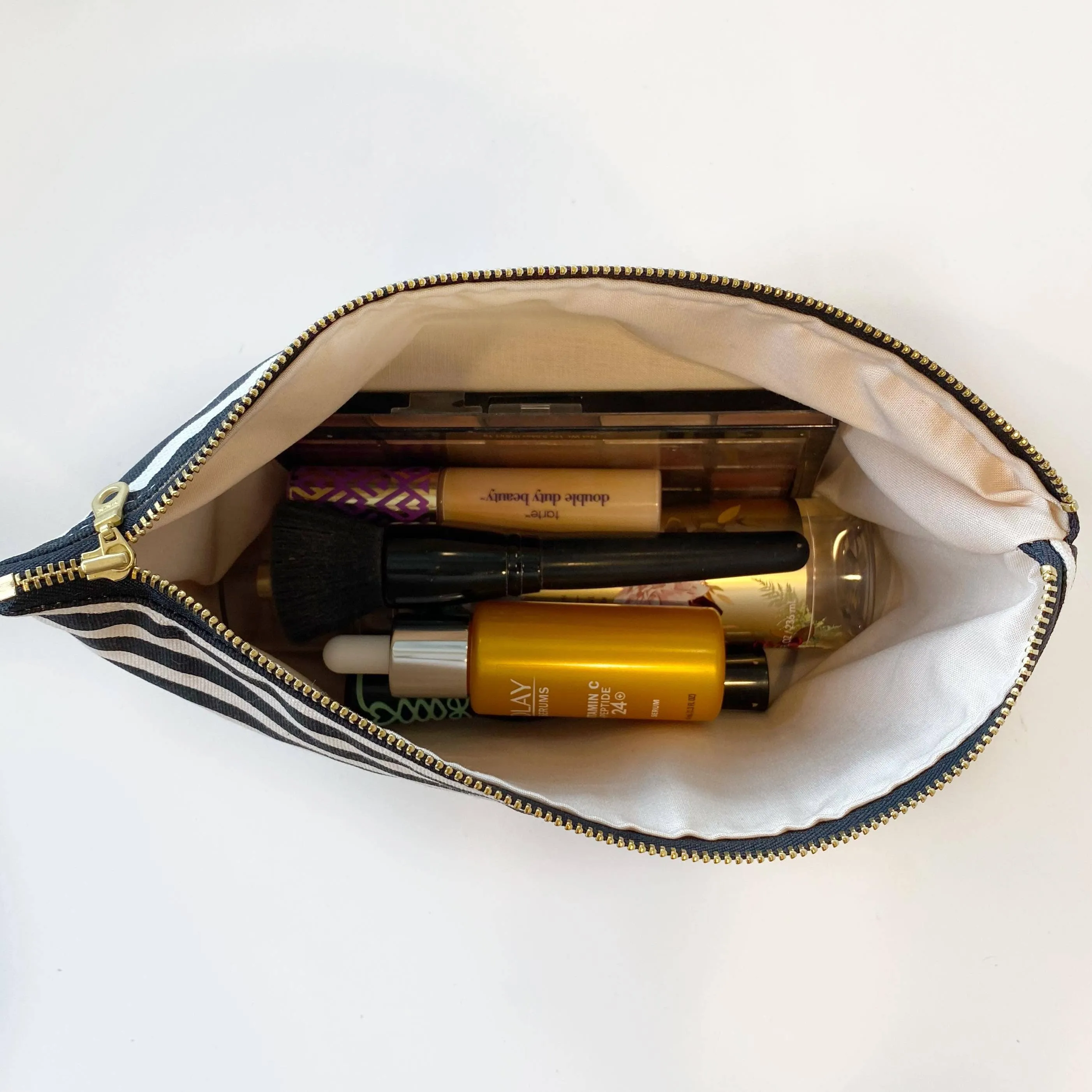 Boho Stripe Makeup Bag