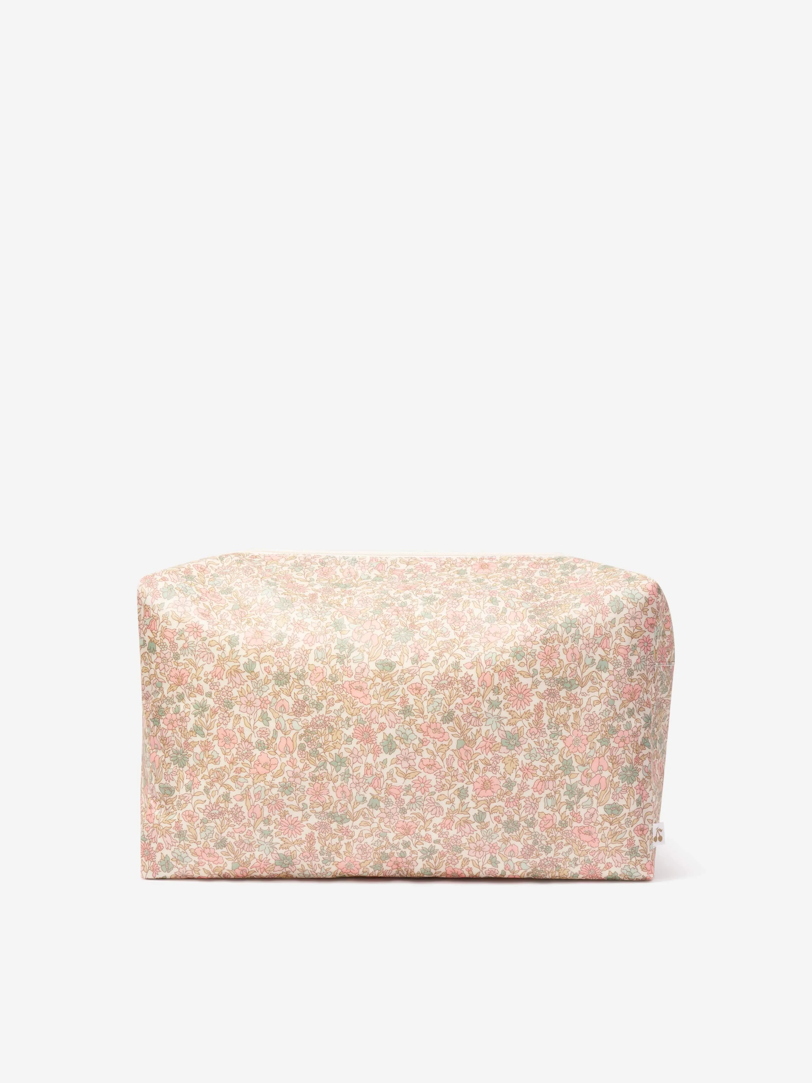 Bonpoint Girls Floral Make Up Bag in Pink