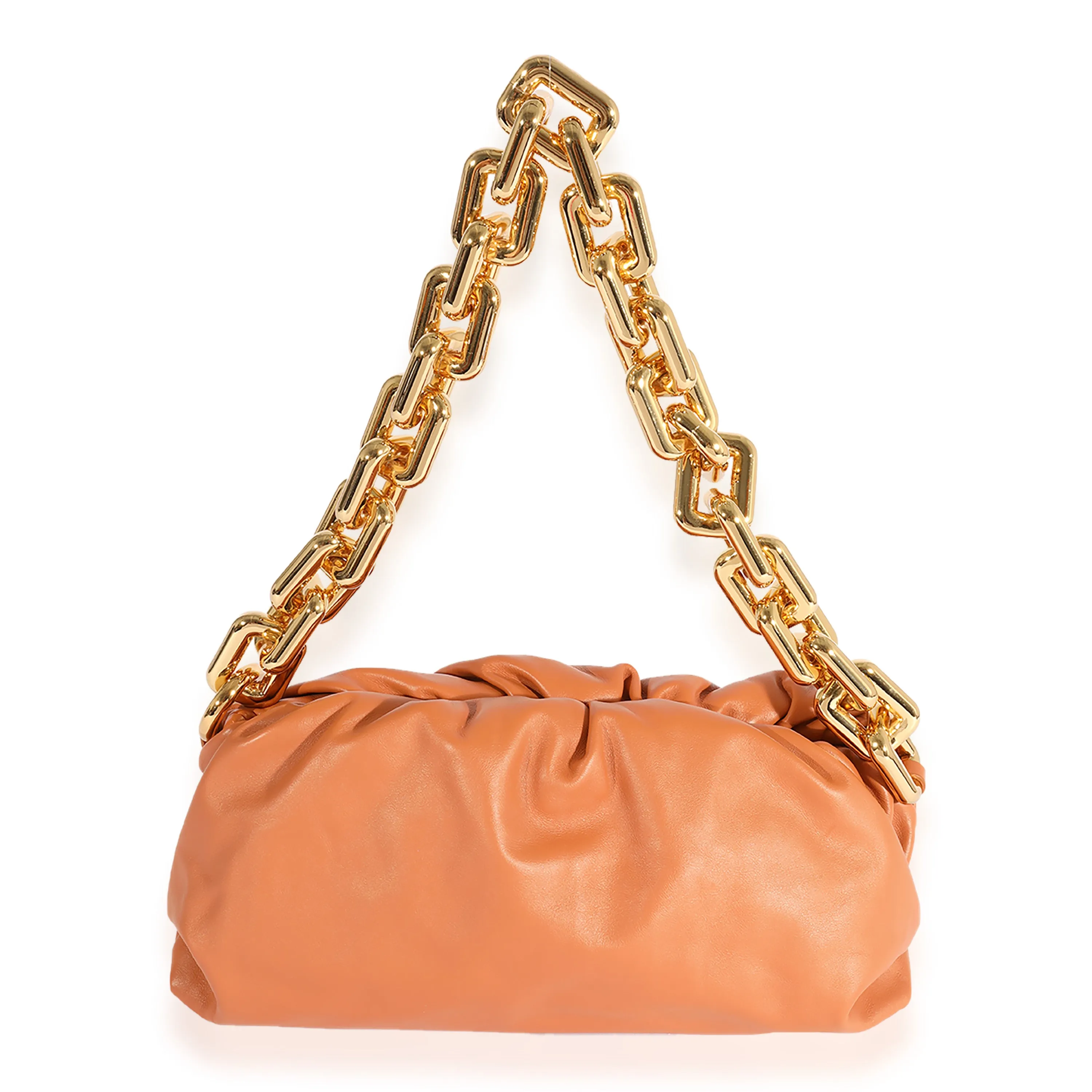 Bottega Veneta Clay Calfskin Chain Pouch