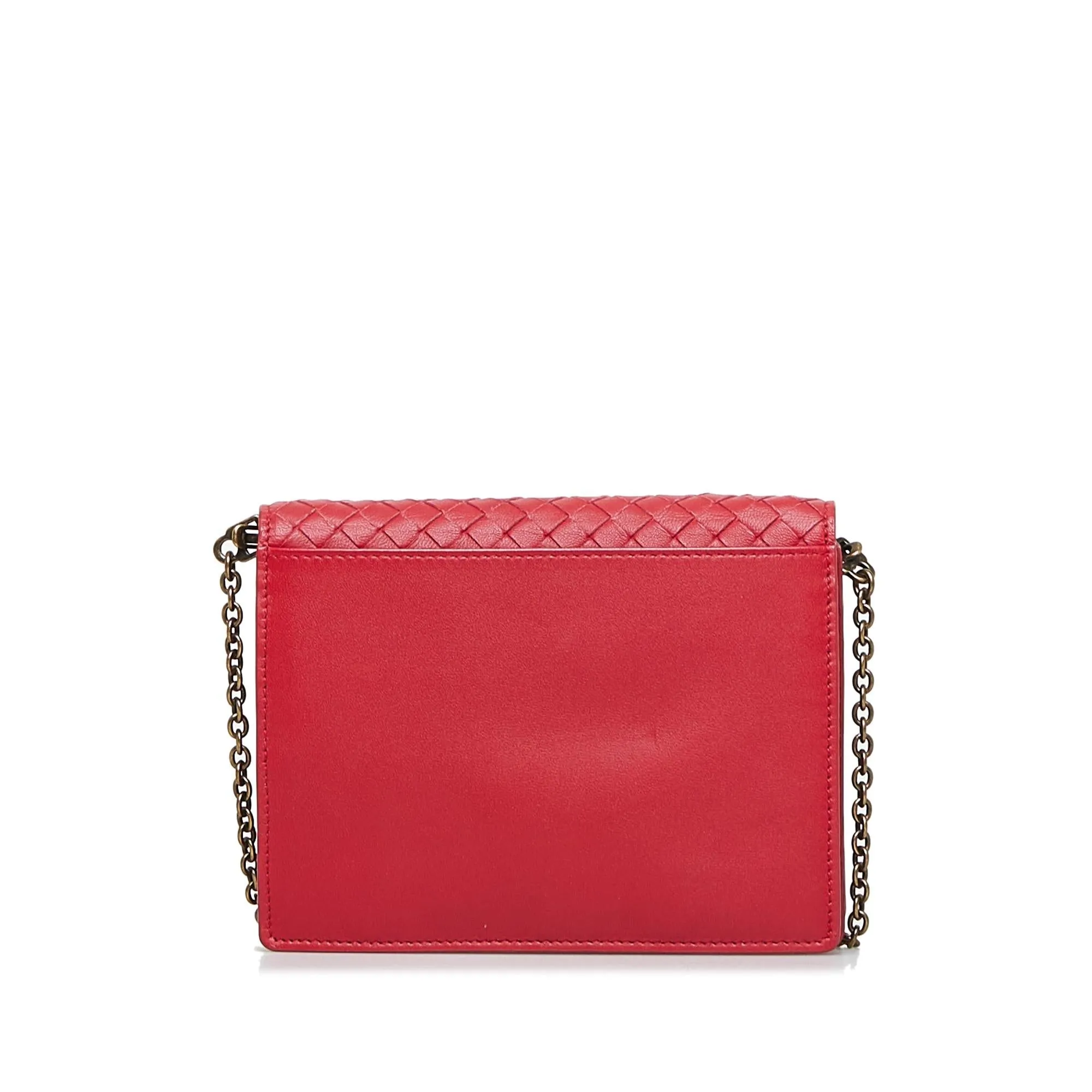 Bottega Veneta Intrecciato Wallet On Chain (SHG-jSN2r3)