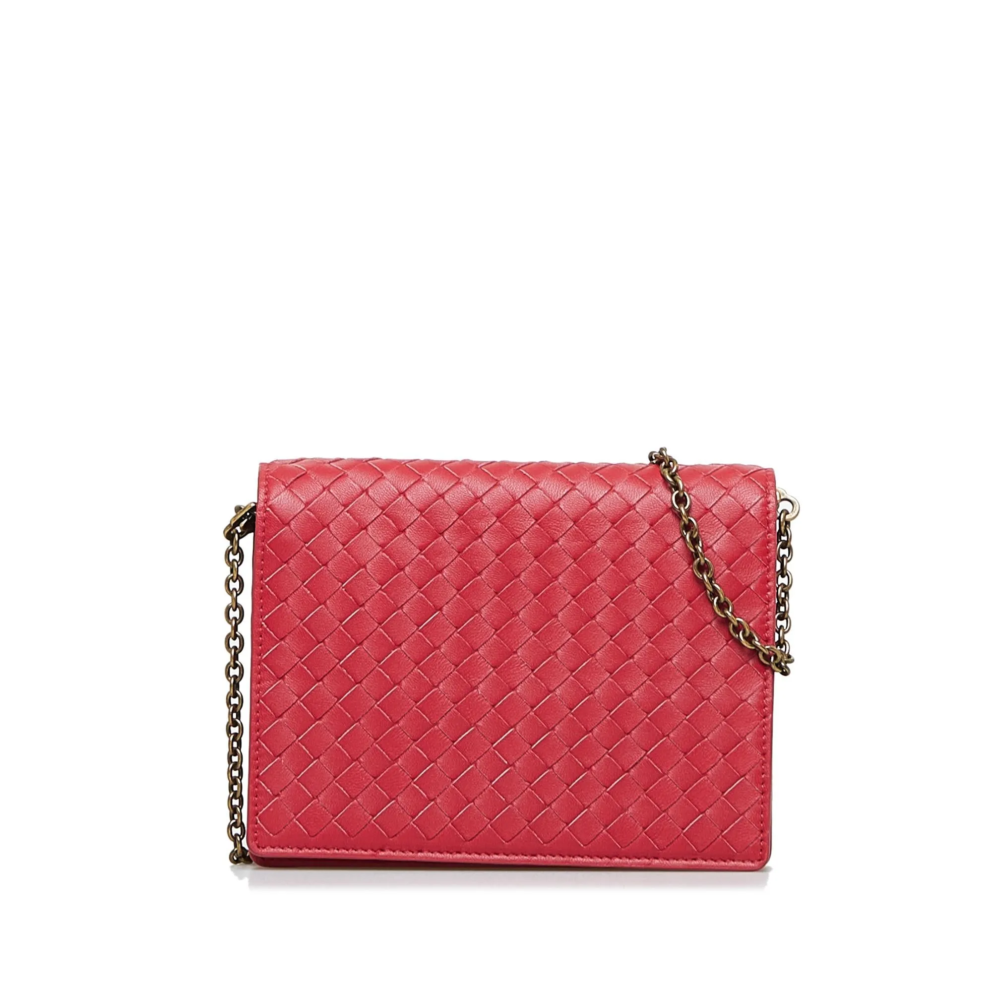 Bottega Veneta Intrecciato Wallet On Chain (SHG-jSN2r3)