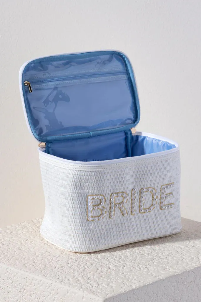 Bride Cosmetic Case - White