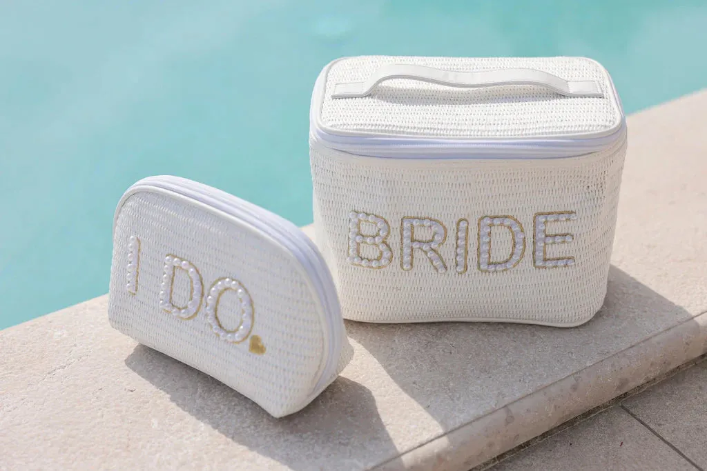 Bride Cosmetic Case - White