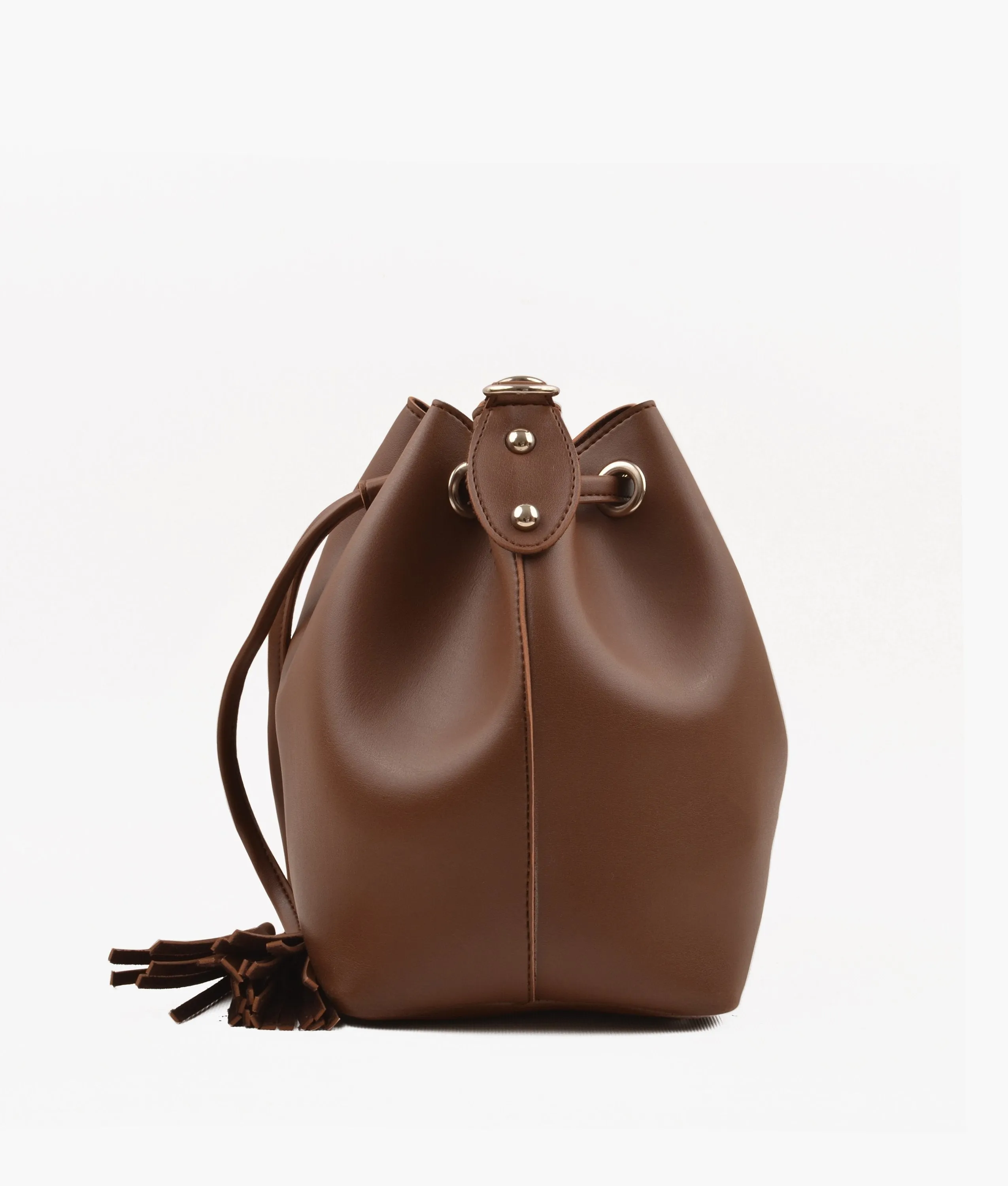 Brown Girls Bucket Bag 576