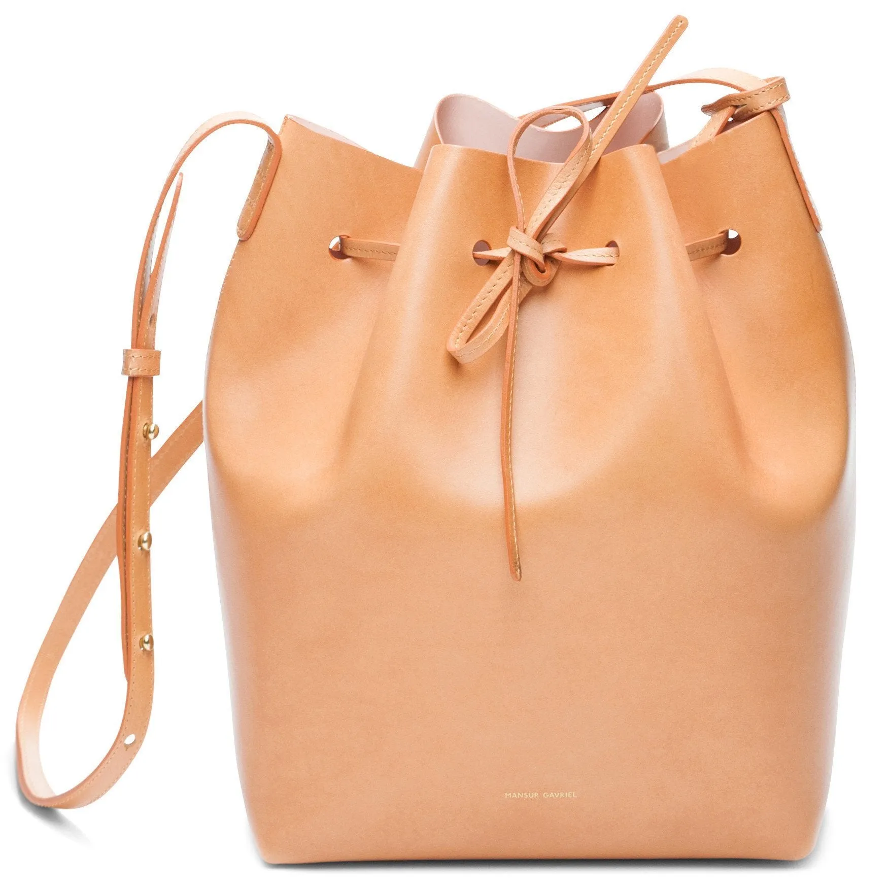 Bucket Bag - Cammello/Rosa