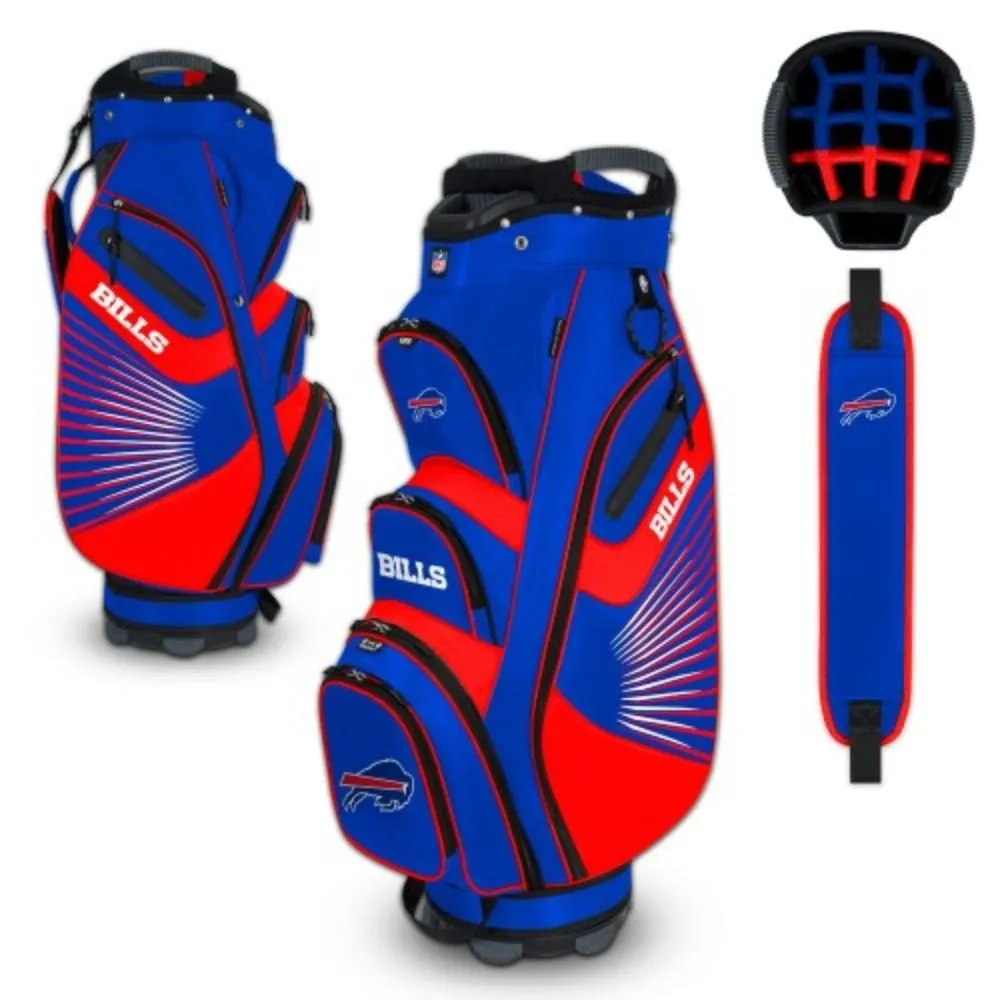 Buffalo Bills WinCraft "The Bucket II" 14-Way Cooler Cart Golf Bag