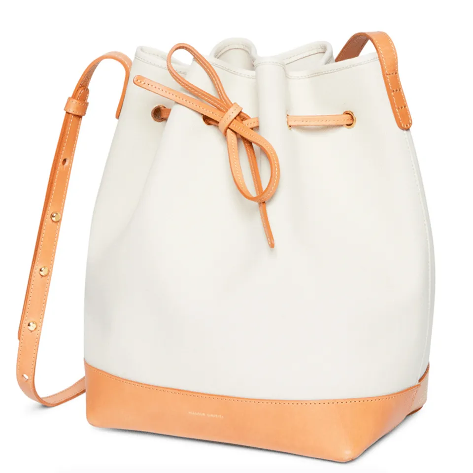 Canvas Bucket Bag