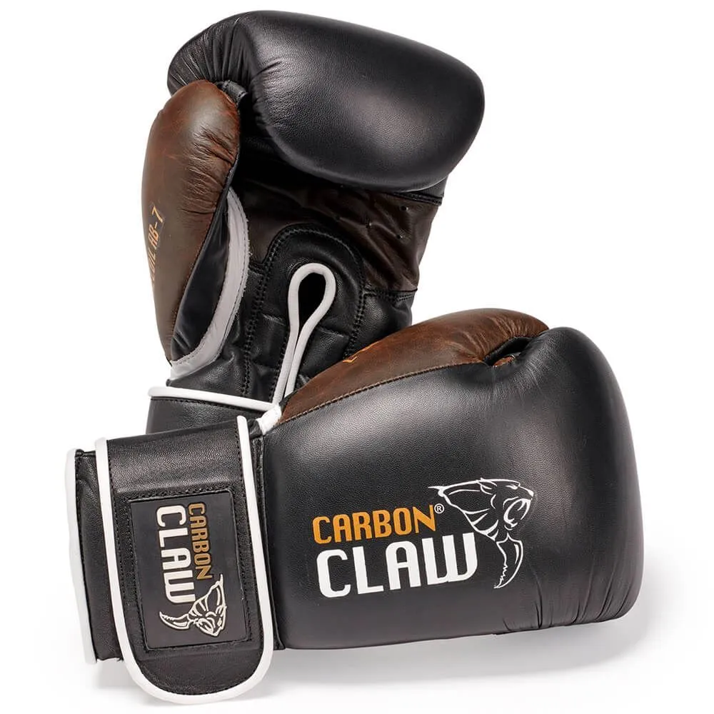 Carbon Claw Recoil Rb-7 Series Leather Hook & Loop Sparring Gloves