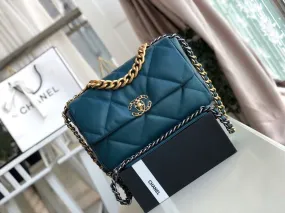 CHL 19 Large Handbag Teal For Women, Women&#8217;s Bags, Shoulder And Crossbody Bags 11.8in/30cm AS1161