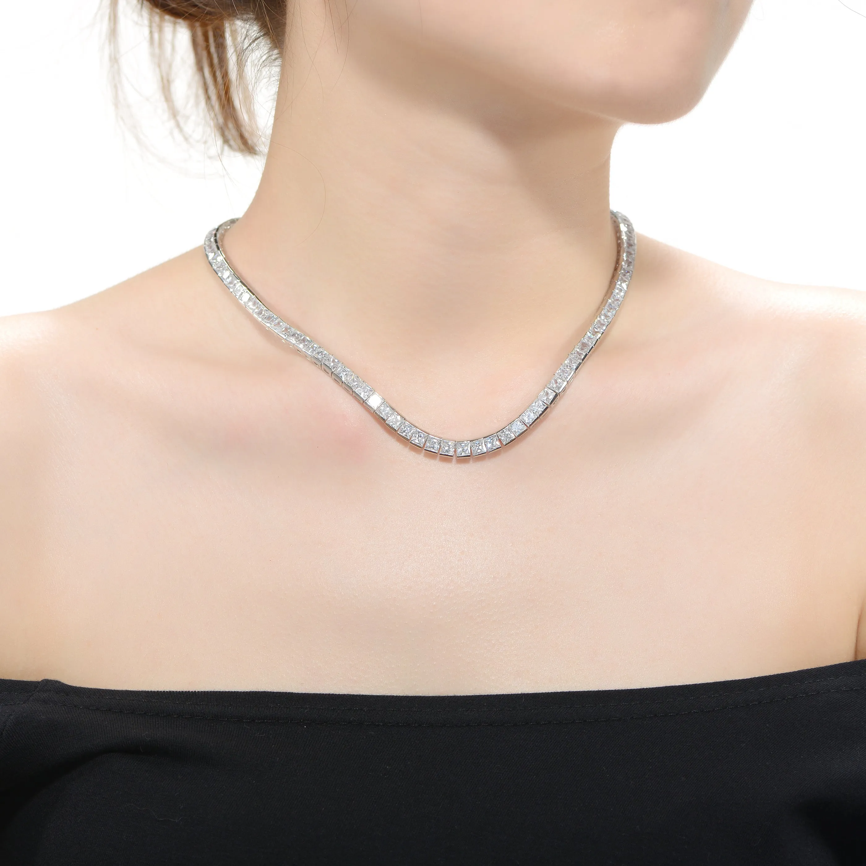 Classic Square Cannes Necklace