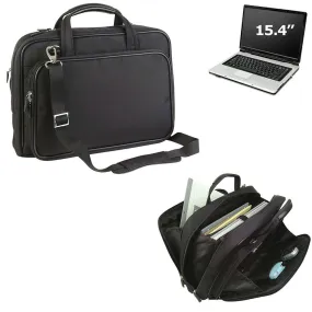 Computer Laptop Bag Case Briefcase Zippered Pockets Organizer Work School 15inch