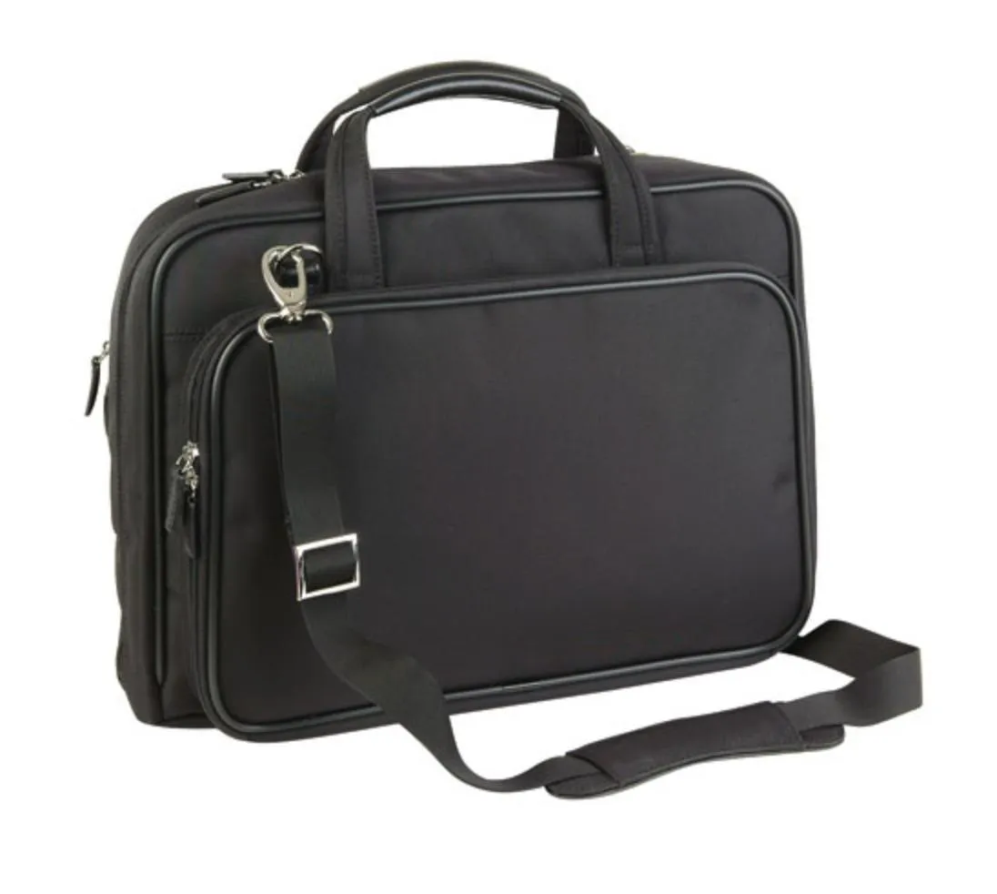 Computer Laptop Bag Case Briefcase Zippered Pockets Organizer Work School 15inch