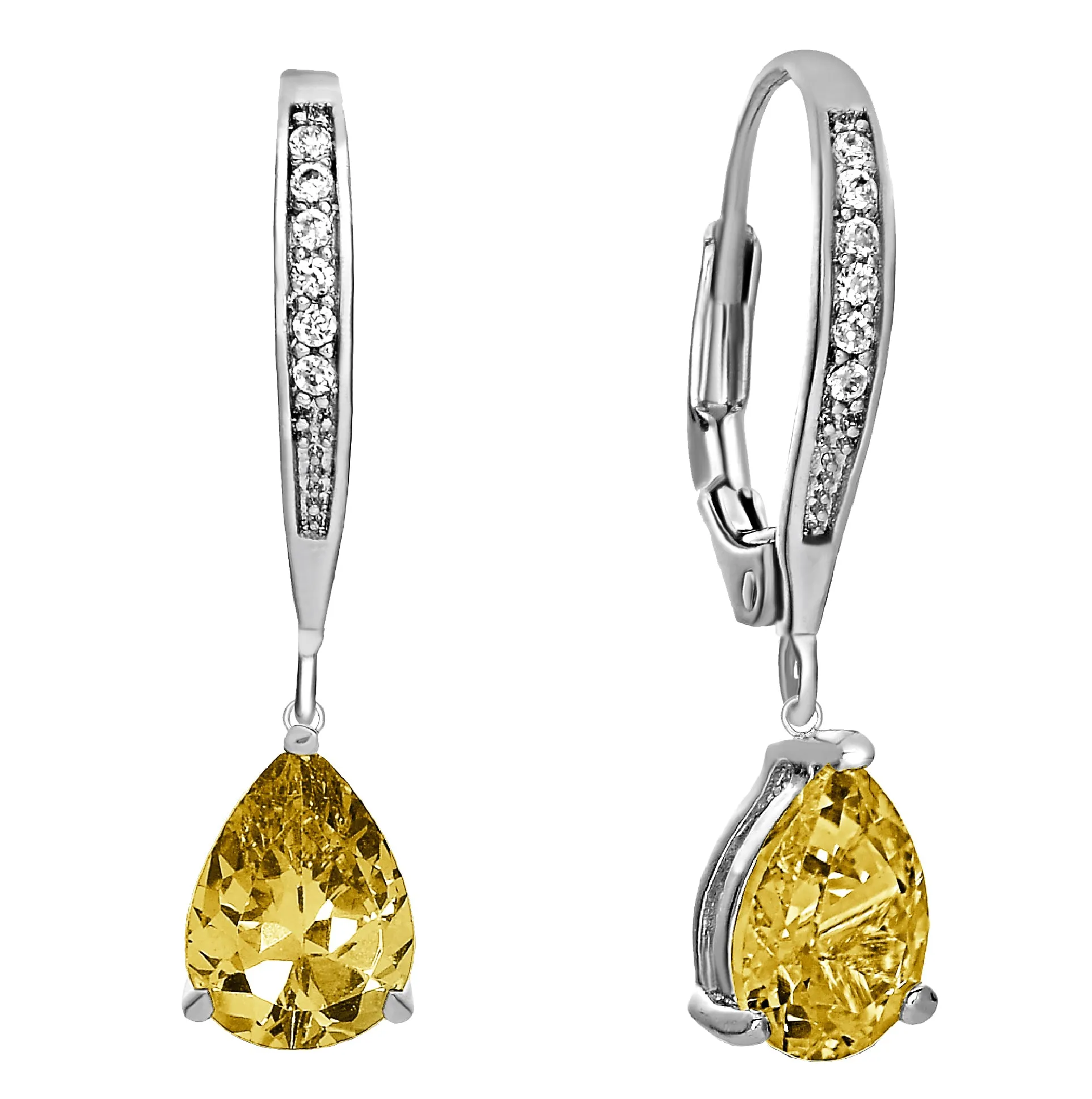 Constance Dainty Dangling CZ Earrings