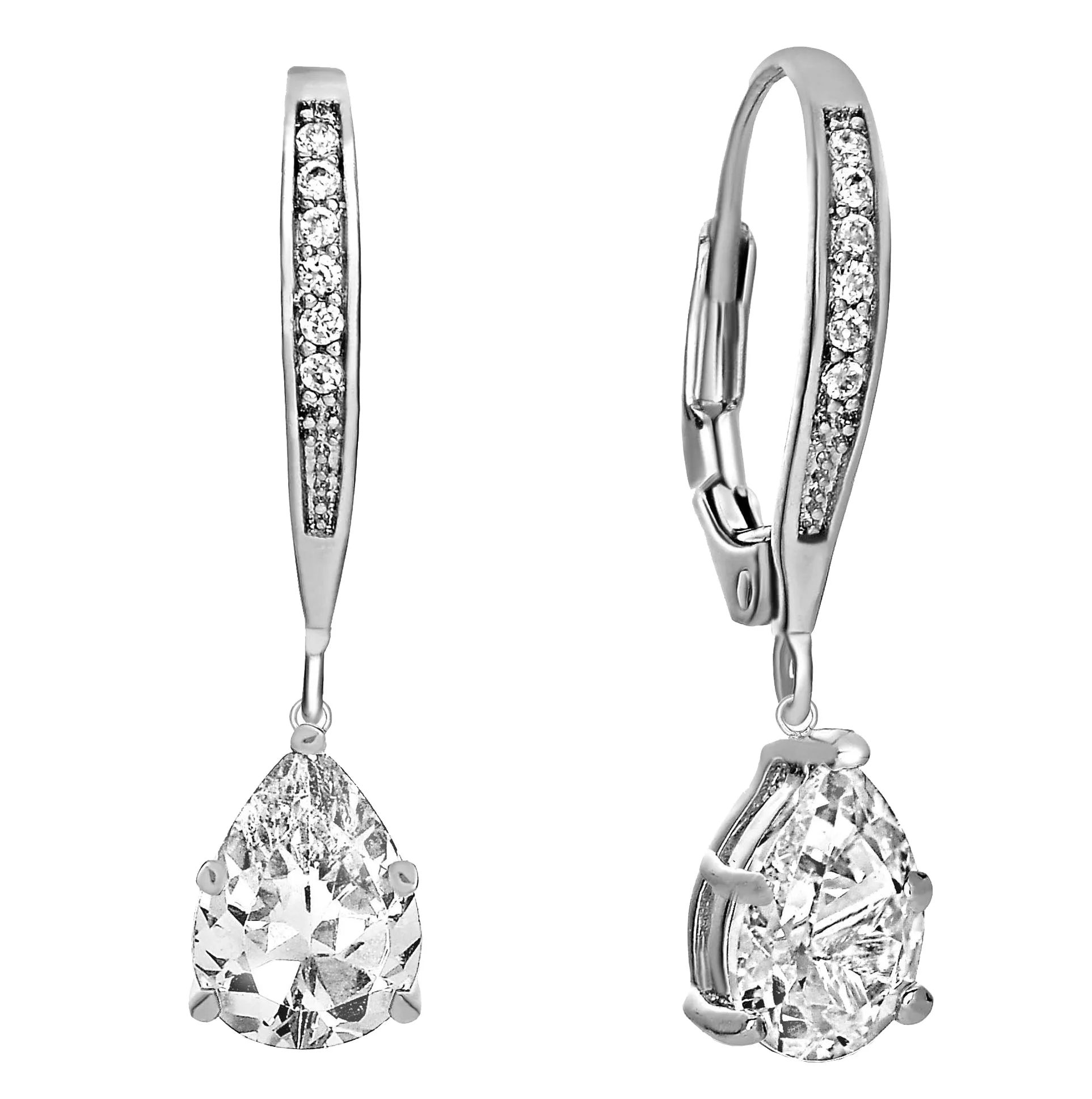 Constance Dainty Dangling CZ Earrings