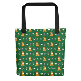 Corgis and Coffee Corgi Tote Bag