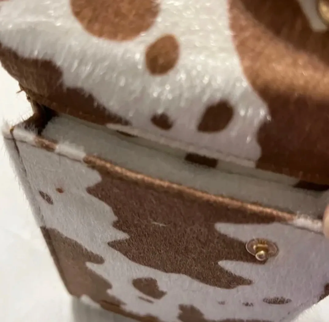 Cow Crossbody purse