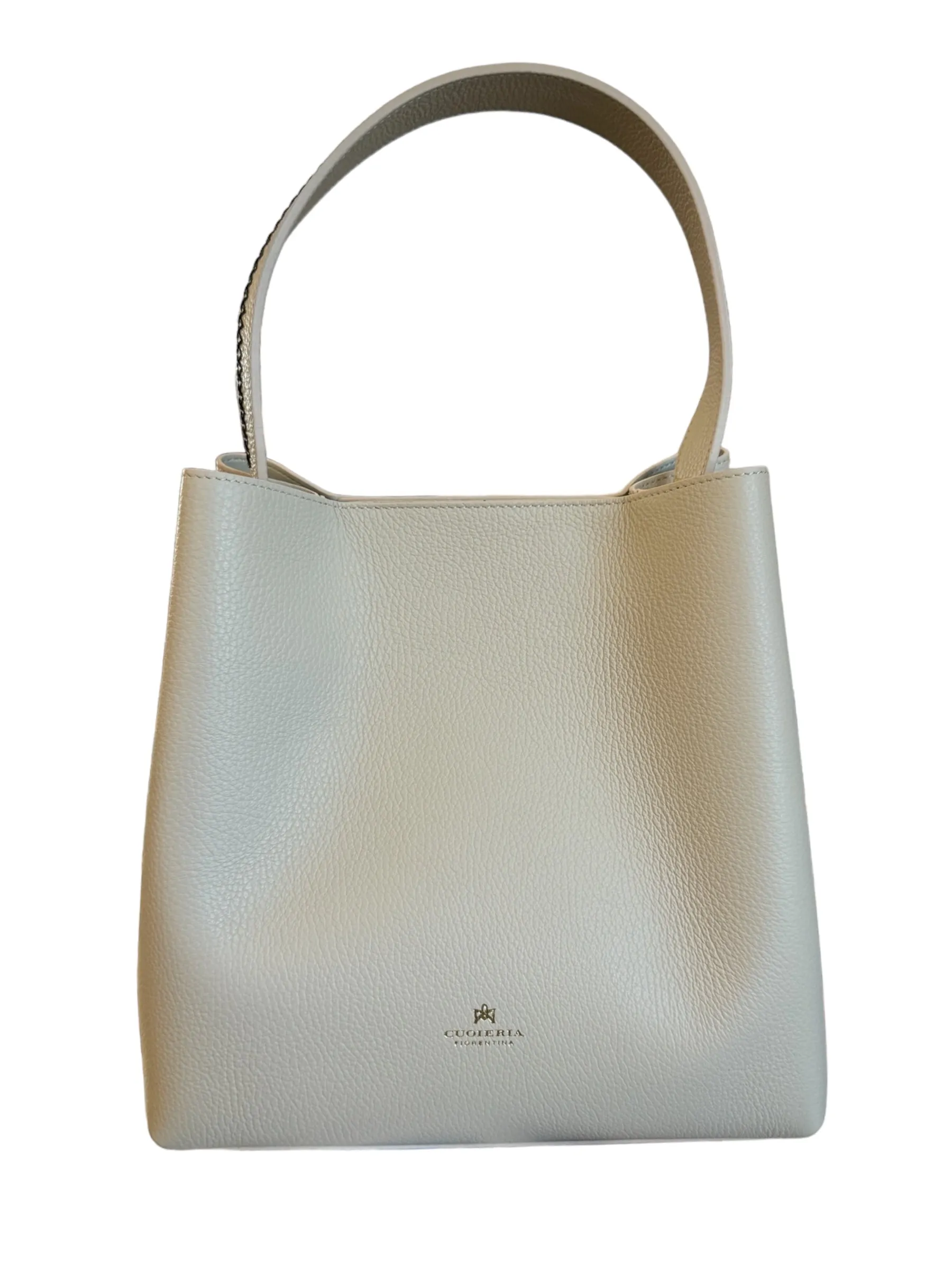 Cuoieria Fiorentina Candy Bucket Bag Pebble Grain