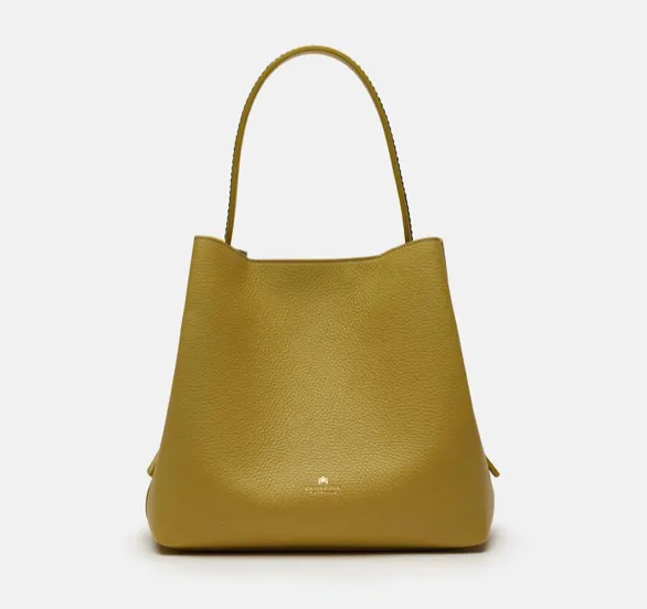 Cuoieria Fiorentina Candy Bucket Bag Pebble Grain