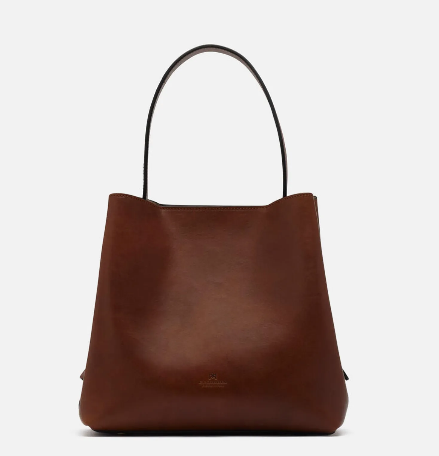 Cuoieria Fiorentina Candy Bucket Bag Pebble Grain