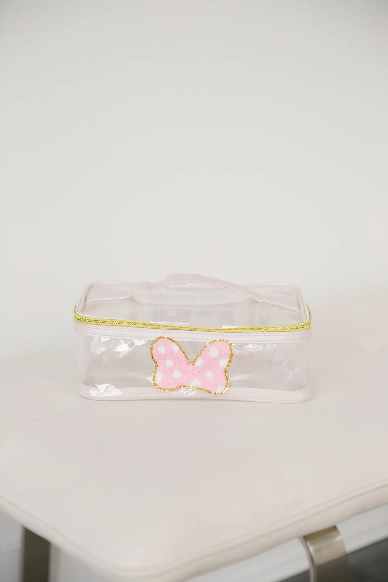 CUSTOM CLEAR MAKEUP BAG