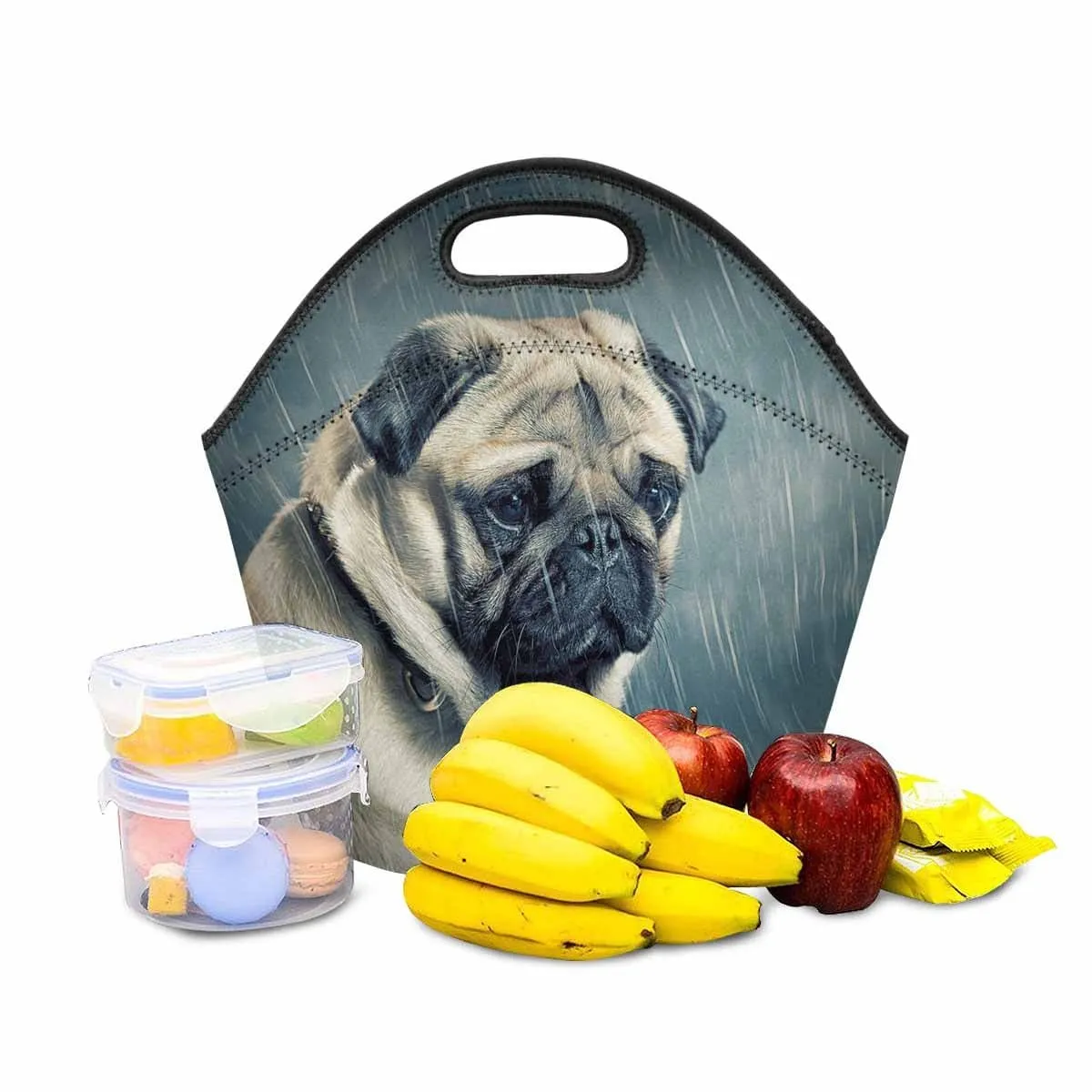 Custom Dog Neoprene Lunch Bag