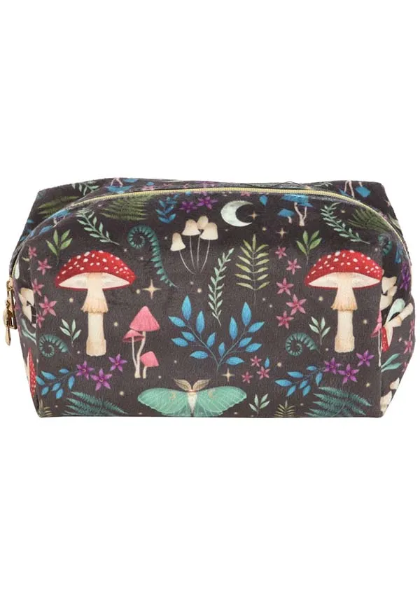 Dark Forest Print | MAKEUP BAG