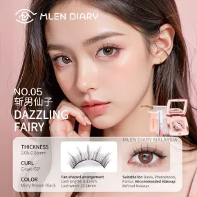 Dazzling Fairy MLEN DIARY Soft Magnetic Eyelashes 斩男仙子