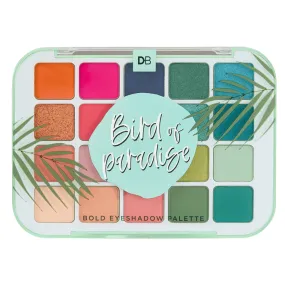 DB Cosmetics Bird Of Paradise Bold Eyeshadow Palette