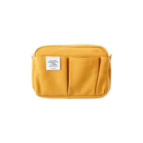 Delfonics Utility Pouch - Small Size / Yellow - , Delfonics Inner Carrying Bag S Size