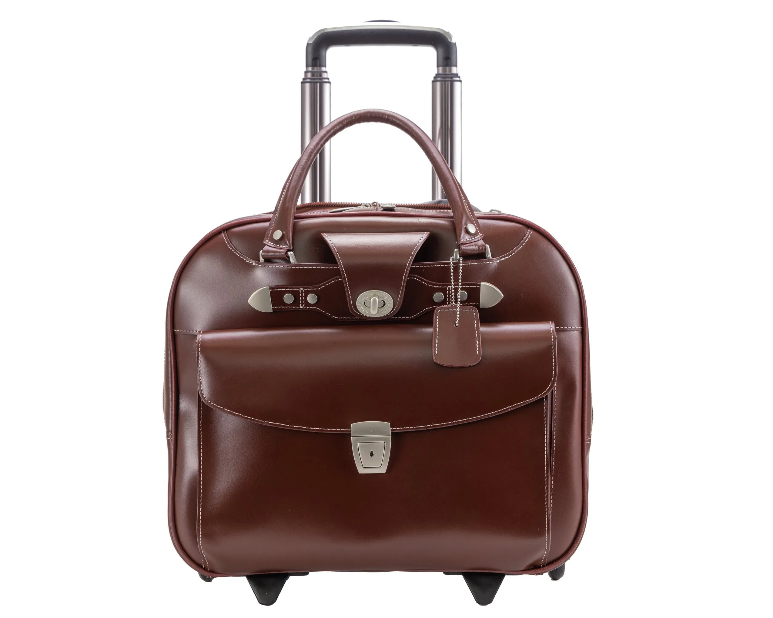 DENALI | Leather Wheeled Ladies Laptop Case