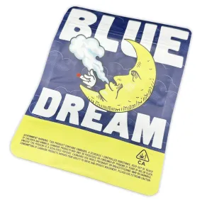 Designed Mylar Bag - Blue Dream - 12.5cm x 9cm - Pack of 50